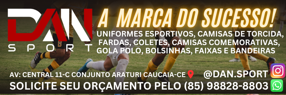 DAN SPORT AMARCA DO SUCESSO!